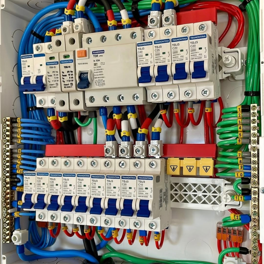 Instalação e manutenção de quadros elétricos e interruptores em Bebedouro pela VCA